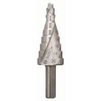 Ступенчатое сверло HSS 4 - 20 мм, 8,0 мм, 70,5 мм Bosch 2608597519