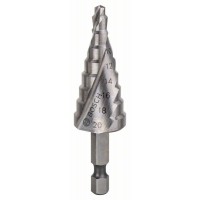 Ступенчатое сверло HSS 4 - 20 мм, 1/4', 70,5 мм Bosch 2608597524