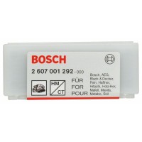 Нож для рубанка прямой, HM, 35°. Bosch 2607001292