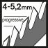 Пильное полотно T 244 D Speed for Wood Bosch 2608633626