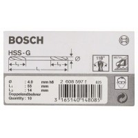 Двухстороннее сверло 4x14x55 мм Bosch 2608597588