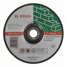 Отрезной круг выпуклый Expert for Stone C 24 R BF 180x3,0 мм Bosch 2608600317