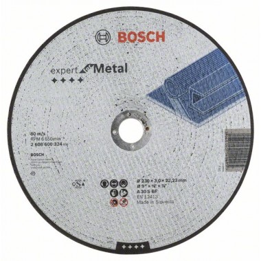Отрезной круг прямой Expert for Metal A 30 S BF 230x3,0 мм Bosch 2608600324