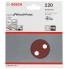 Шлифлист C430, в упаковке 5шт. 115 мм, 120 Bosch 2608605106
