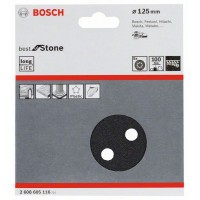 Шлифлист F355, в упаковке 5шт. 125 мм, 100 Bosch 2608605116