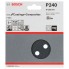 Шлифлист F355, в упаковке 5шт. 125 мм, 240 Bosch 2608605119