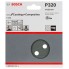 Шлифлист F355, в упаковке 5шт. 125 мм, 320 Bosch 2608605120