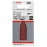Шлифлист C430, в упаковке 5шт. 32 мм, 60 Bosch 2608605167