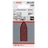 Шлифлист C430, в упаковке 5шт. 32 мм, 60; 120; 240 Bosch 2608605171