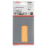 Шлифлист C470, в упаковке 10шт. 93x186 мм, 40 Bosch 2608605253