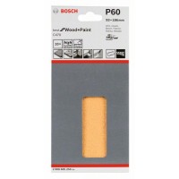 Шлифлист C470, в упаковке 10шт. 93x186 мм, 60 Bosch 2608605254