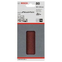 Шлифлист C430, в упаковке 10шт. 80x133 мм, 80 Bosch 2608605280