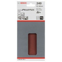 Шлифлист C430, в упаковке 10шт. 93x186 мм, 240 Bosch 2608605309