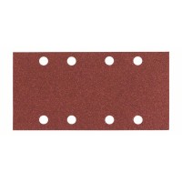 Шлифлист C430, в упаковке 10шт. 93x186 мм, 4x60; 4x120; 2x180 Bosch 2608605310