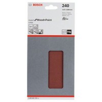 Шлифлист C430, в упаковке 10шт. 115x230 мм, 240 Bosch 2608605320