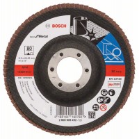 Лепестковый шлифкруг X571 Best for Metal 115x22,23 мм, 80 Bosch 2608605452