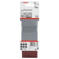 Набор из 3 шлифлент X440 60x400мм, 80 Bosch 2608606002