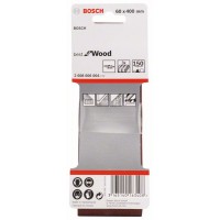 Набор из 3 шлифлент X440 60x400мм, 150 Bosch 2608606004
