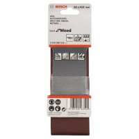 Набор из 3 шлифлент X440 65x410мм, 100 Bosch 2608606018