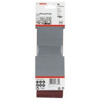 Набор из 3 шлифлент X440 75x457мм, 60 Bosch 2608606033