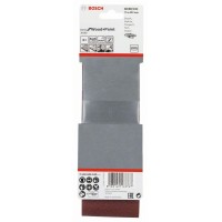Набор из 3 шлифлент X440 75x457 мм, 60; 80; 100 Bosch 2608606040