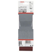 Набор из 3 шлифлент X440 75x533мм, 80 Bosch 2608606071