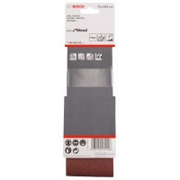 Набор из 3 шлифлент X440 75x533 мм, 60; 80; 100 Bosch 2608606078