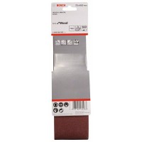 Набор из 3 шлифлент X440 75x610мм, 100 Bosch 2608606092