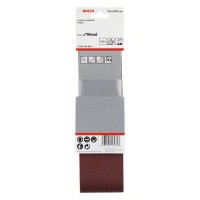 Набор из 3 шлифлент X440 75x610 мм, 60; 80; 100 Bosch 2608606095