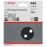Шлифлист F355, в упаковке 5шт. 115 мм, 80 Bosch 2608605558