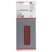 Шлифлист C430, в упаковке 10шт. 93x230 мм, 40 Bosch 2608605583