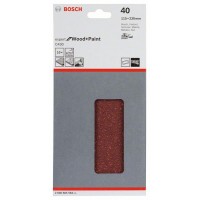 Шлифлист C430, в упаковке 10шт. 115x230 мм, 60 Bosch 2608605584