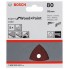 Шлифлист C430, в упаковке 5 шт. 93 мм, 80 Bosch 2608605601