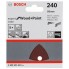 Шлифлист C430, в упаковке 5 шт. 93 мм, 240 Bosch 2608605604