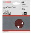 Шлифлист C430, в упаковке 5шт. 125 мм, 60 Bosch 2608605641