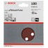 Шлифлист C430, в упаковке 5шт. 125 мм, 180 Bosch 2608605644