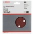 Шлифлист C430, в упаковке 5шт. 150 мм, 80 Bosch 2608605718