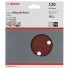 Шлифлист C430, в упаковке 5шт. 150 мм, 120 Bosch 2608605720