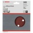 Шлифлист C430, в упаковке 5шт. 150 мм, 240 Bosch 2608605722