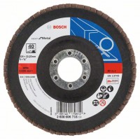 Лепестковый шлифкруг X551 Expert for Metal 125x22,23 мм, 40 Bosch 2608606716