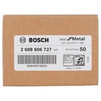 Фибровый шлифкруг R574 Best for Metal 115x22,23 мм, 60 Bosch 2608606727