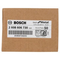 Фибровый шлифкруг R574 Best for Metal 115x22,23 мм, 120 Bosch 2608606730