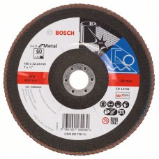 Лепестковый шлифкруг X571 Best for Metal 180x22,23 мм, 60 Bosch 2608606738