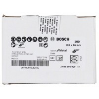 Фибровый шлифкруг R444 Expert for Metal 100x16 мм, 100 Bosch 2608606920