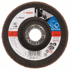 Лепестковый шлифкруг X571 Best for Metal 125x22,23 мм, 60 Bosch 2608606923