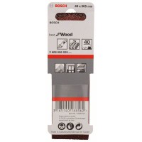 Набор из 3 шлифлент X440 40x305мм, 40 Bosch 2608606929