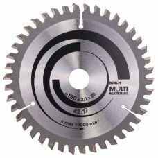 Пильный диск Multi Material 150 x 20/16 x 2,0 mm; 42 Bosch 2608640501