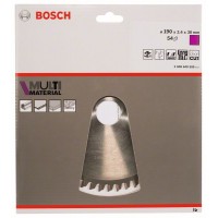 Пильный диск Multi Material 190x30x2,4 мм; 54 Bosch 2608640509