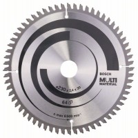 Пильный диск Multi Material 230 x 30 x 2,4 mm; 64 Bosch 2608640513