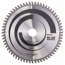 Пильный диск Multi Material 230 x 30 x 2,4 mm; 64 Bosch 2608640513